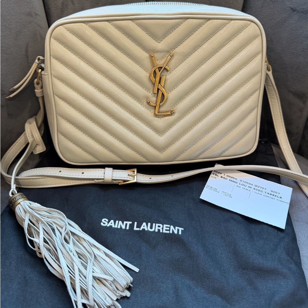 Reserved-YSL Lou Lou Camera Bag - Picture 3 of 16